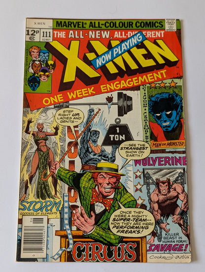 Uncanny X-Men #111 Marvel Comic Book