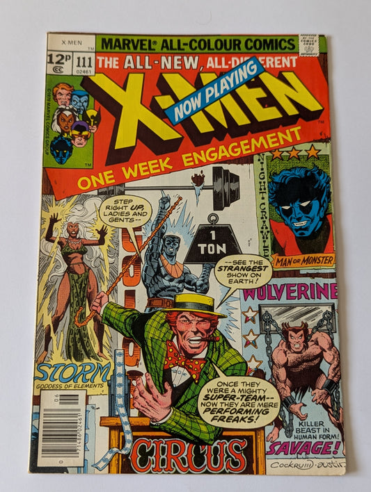 Uncanny X-Men #111 Marvel Comic Book