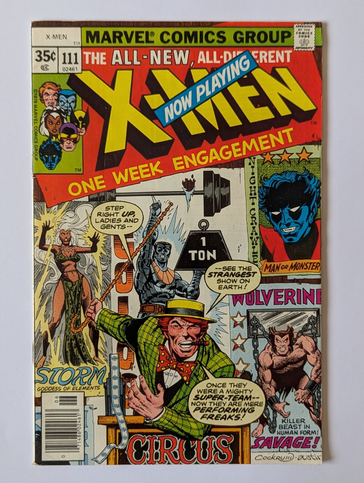 Uncanny X-Men #111 Marvel Comics