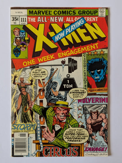 Uncanny X-Men #111 Marvel Comics