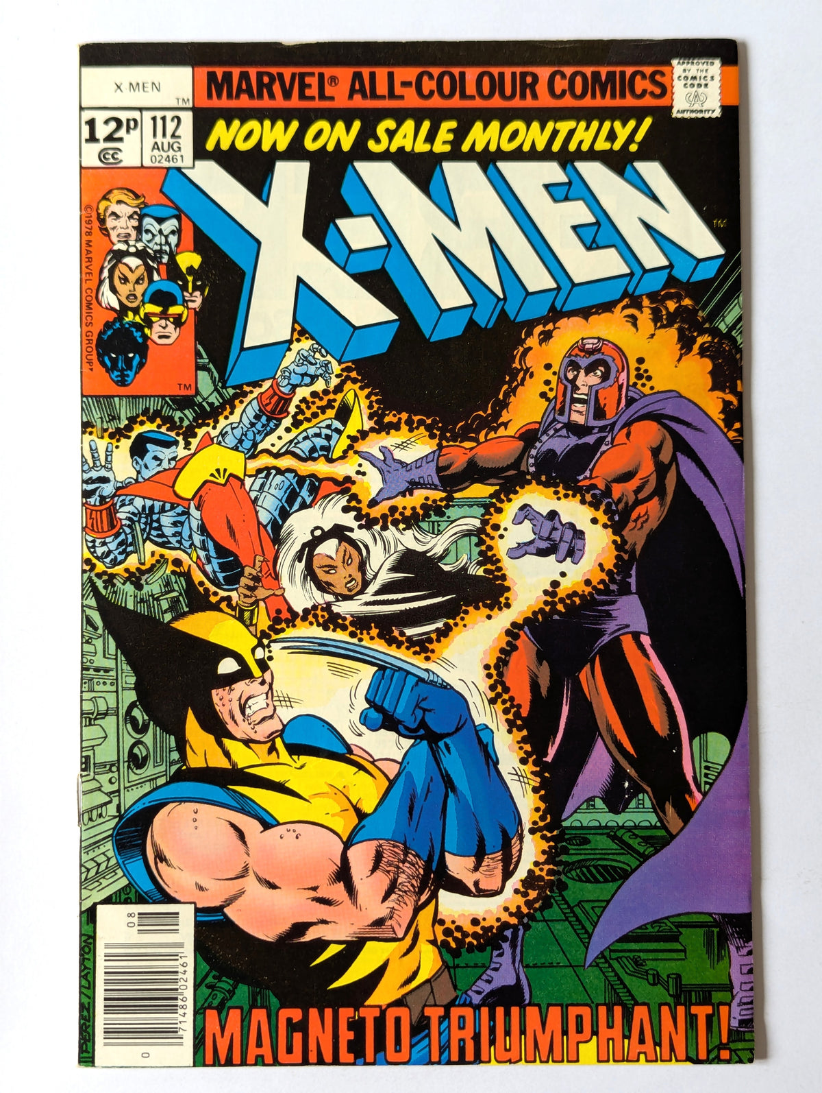Uncanny X-Men #112 Marvel Comic Book
