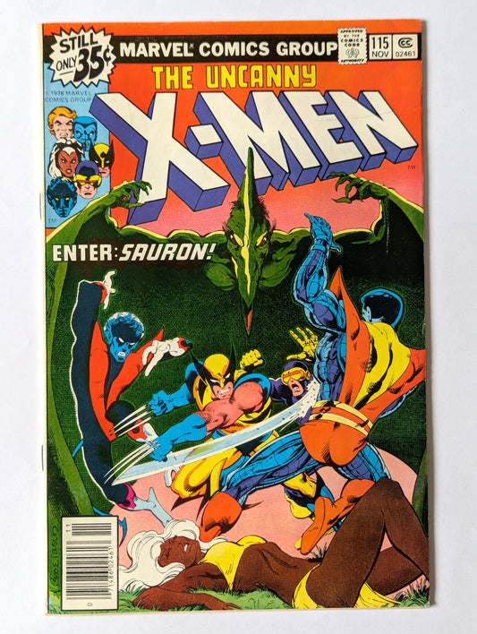 Uncanny X-Men #115 Marvel Comic Book