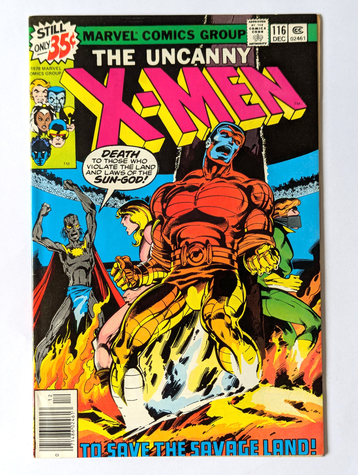 Uncanny X-Men #116 Marvel Comic Book
