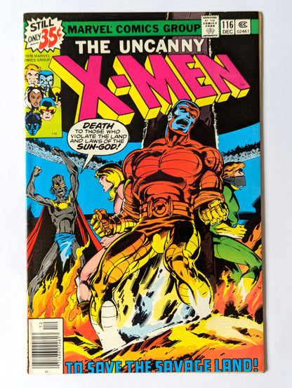 Uncanny X-Men #116 Marvel Comic Book