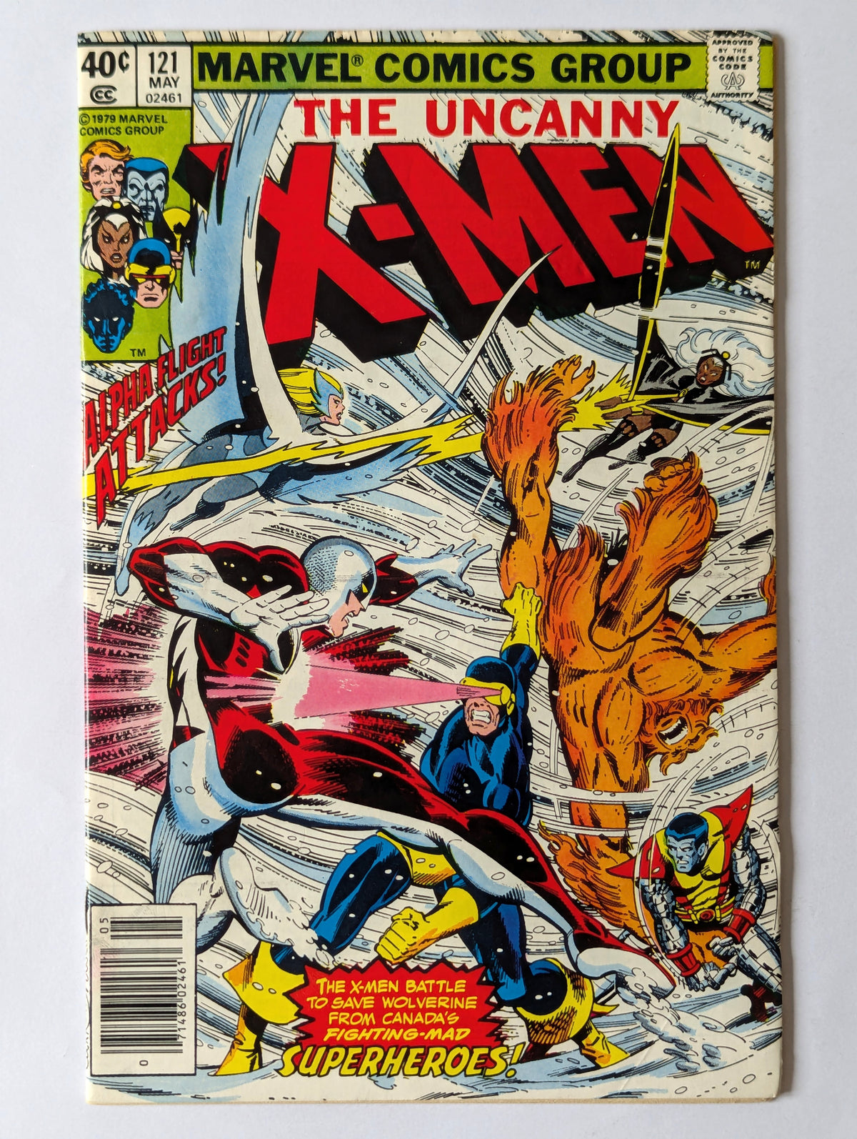 Uncanny X-Men #121 Marvel Comic Book