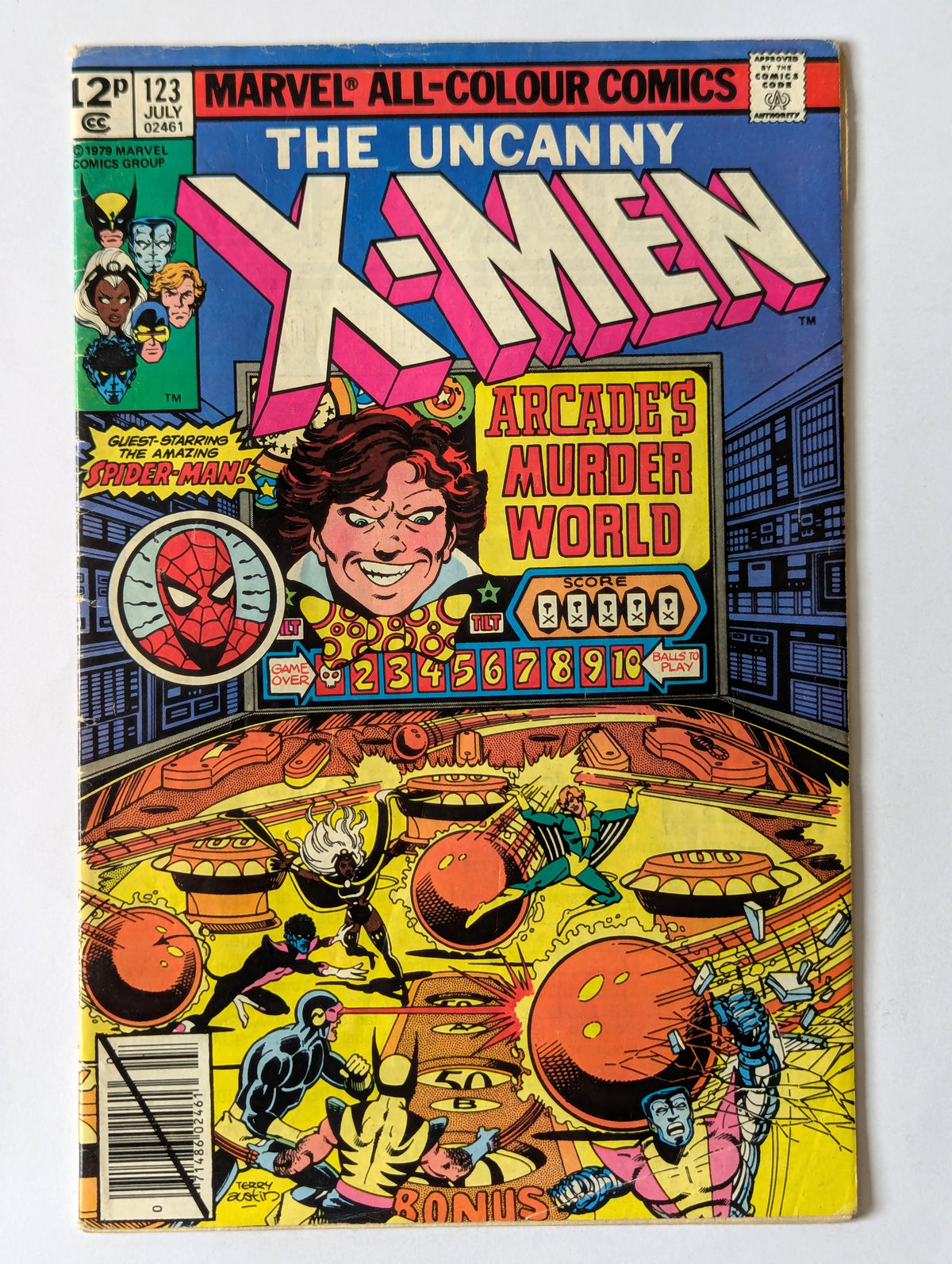 Uncanny X-Men #123 Marvel Comic Book