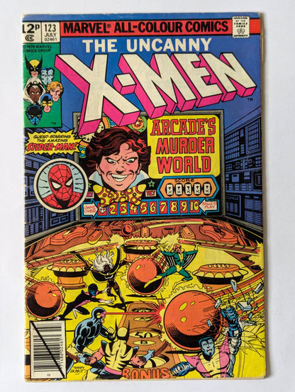 Uncanny X-Men #123 Marvel Comic Book