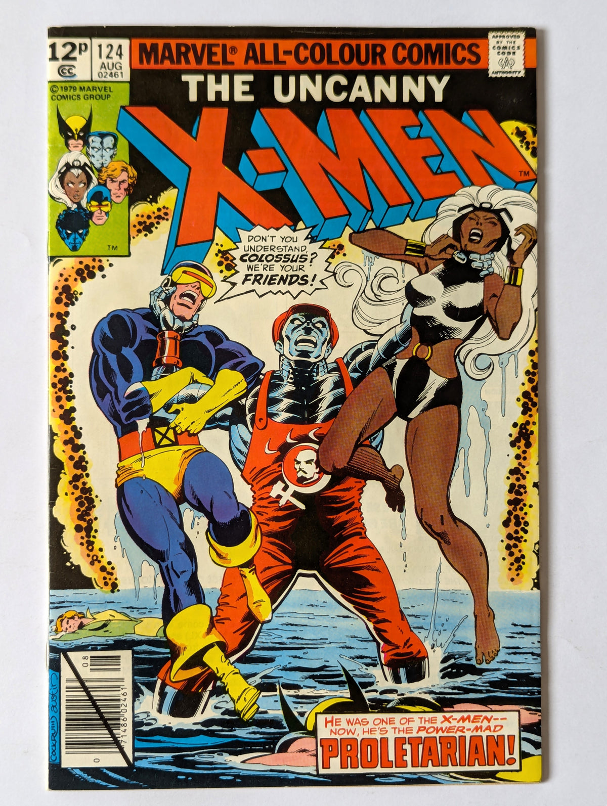 Uncanny X-Men #124 Marvel Comic Book
