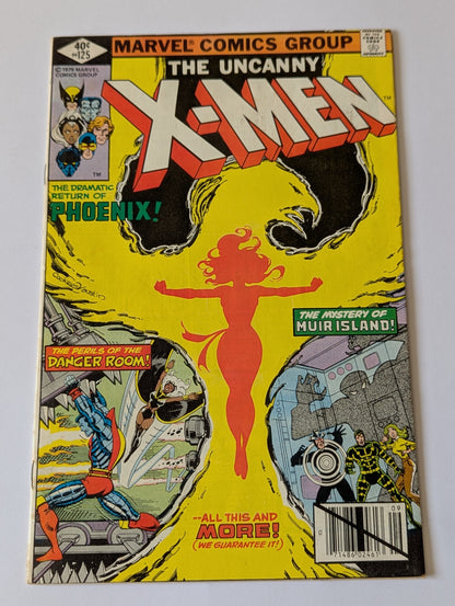 Uncanny X-Men #125 Marvel Comic Book