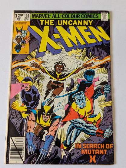 Uncanny X-Men #126 Marvel Comic Book
