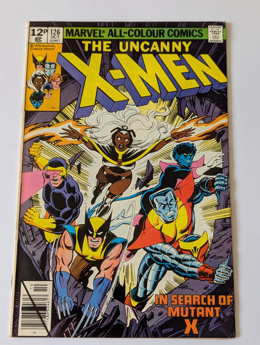 Uncanny X-Men #126 Marvel Comic Book