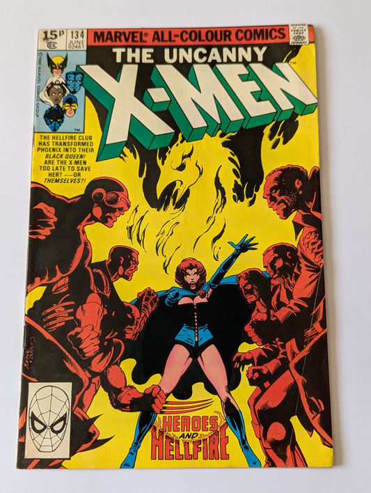 Uncanny X-Men #134 Marvel Comic Book Dark Phoenix Saga