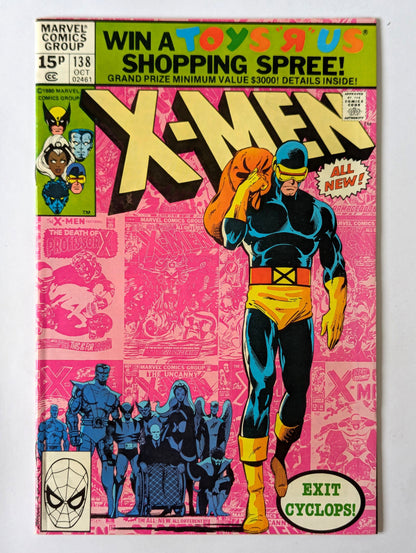 Uncanny X-Men #138 Marvel Comic Book
