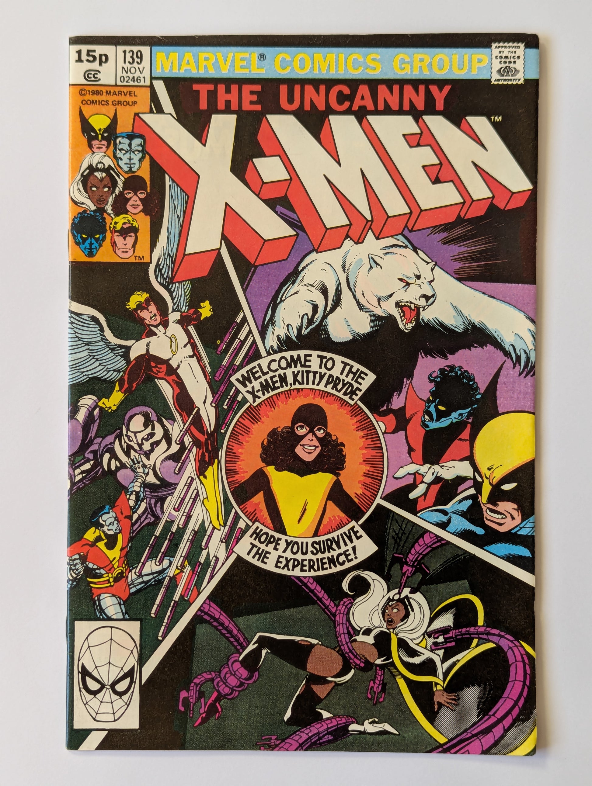 Uncanny X-Men #139 Marvel Comic Book