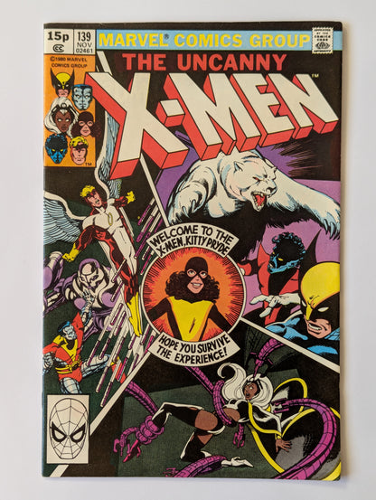 Uncanny X-Men #139 Marvel Comic Book