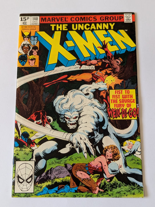 Uncanny X-Men #140 Marvel Comic Book
