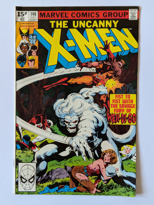 Uncanny X-Men #140 Marvel Comic Book