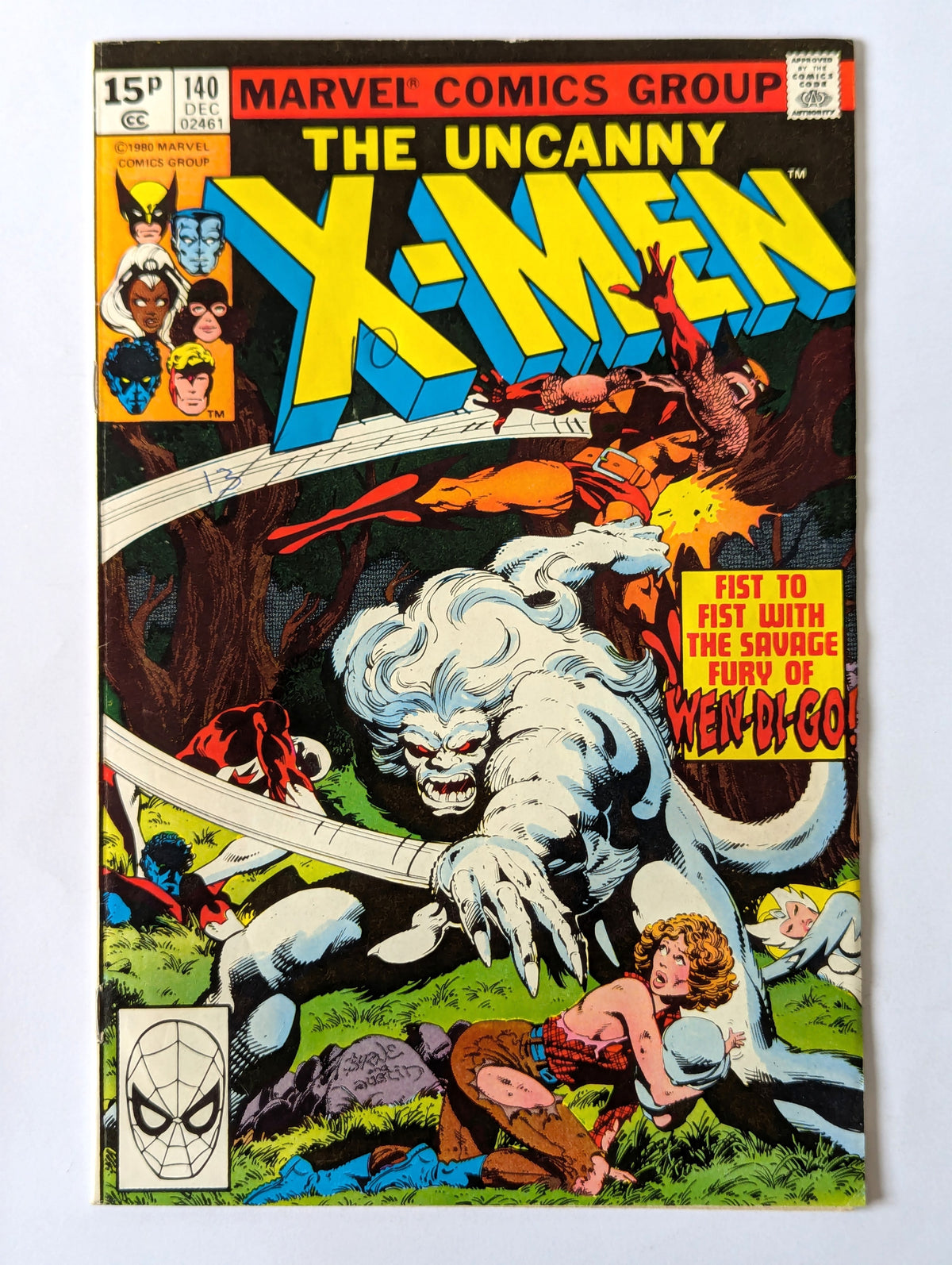 Uncanny X-Men #140 Marvel Comic Book