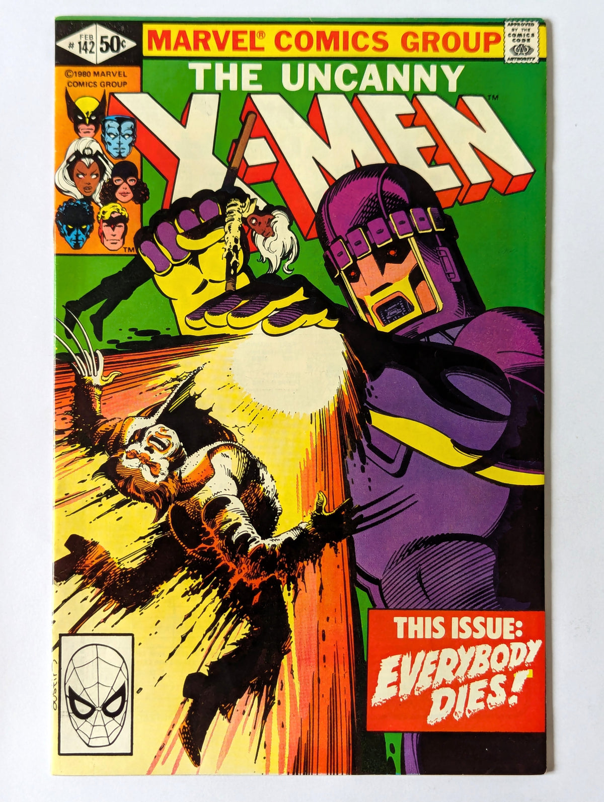 Uncanny X-Men #142 Marvel Comic Book