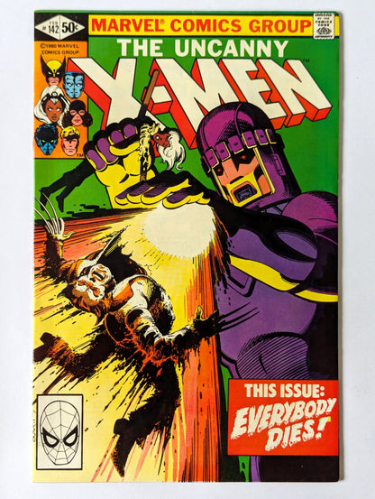 Uncanny X-Men #142 Marvel Comic Book