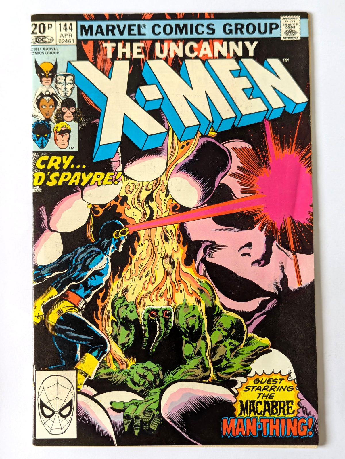 Uncanny X-Men #144 Marvel Comic Book