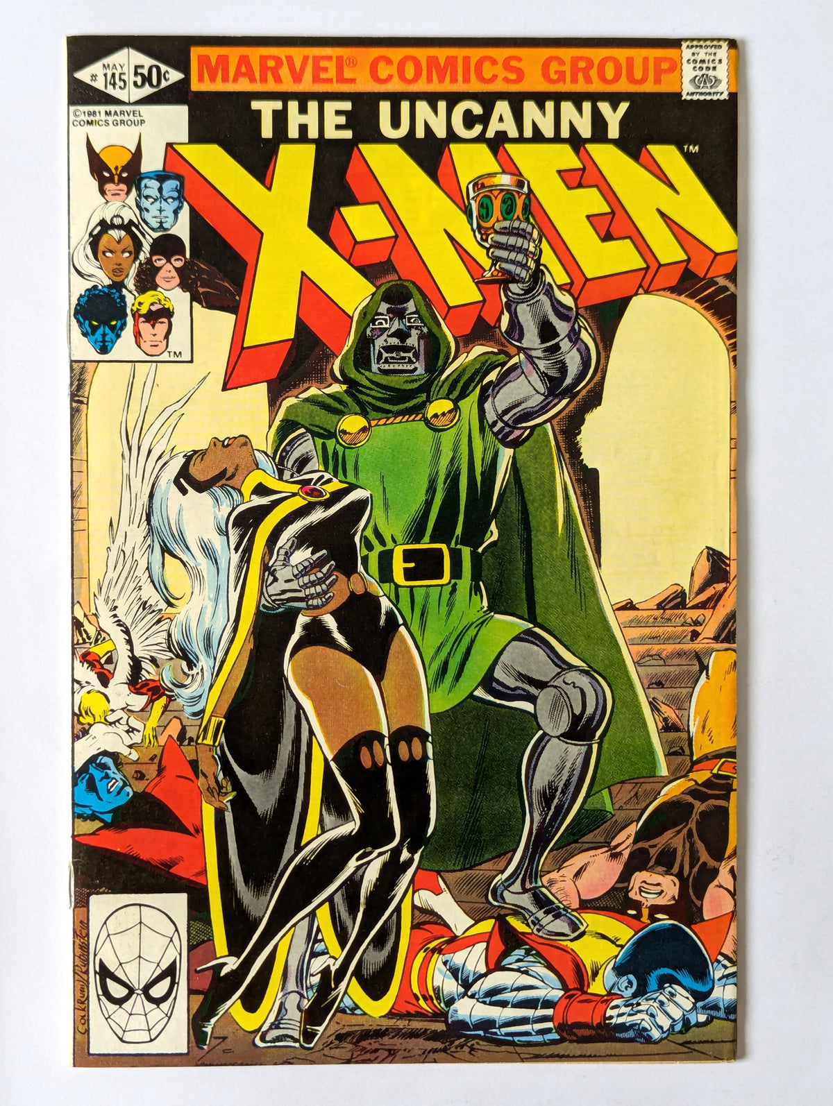 Uncanny X-Men #145 Marvel Comic Book