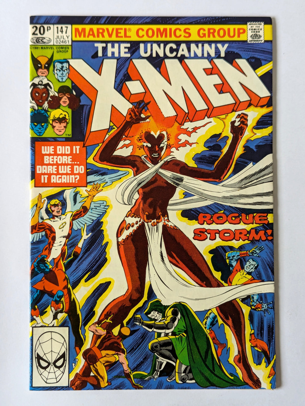 Uncanny X-Men #147 Marvel Comic Book