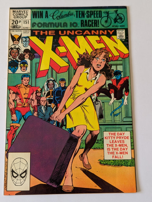 Uncanny X-Men #151 Marvel Comic Book