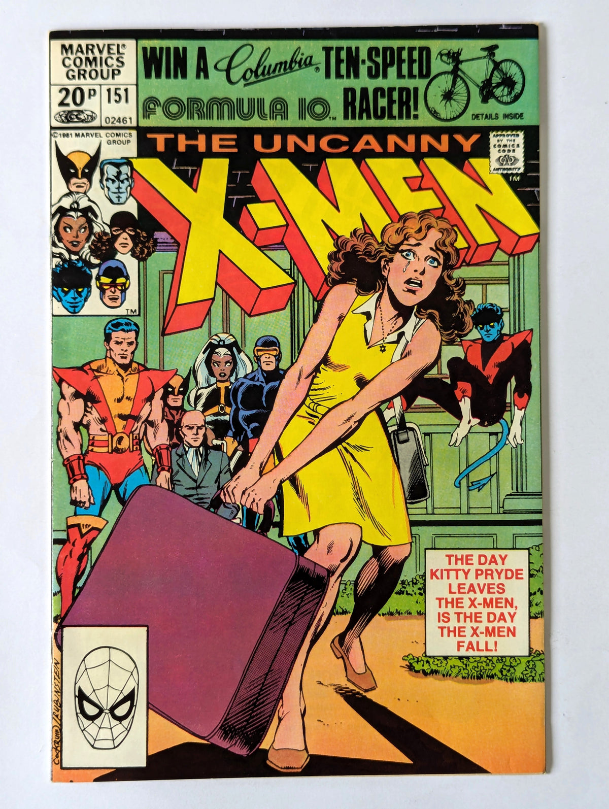 Uncanny X-Men #151 Marvel Comic Book