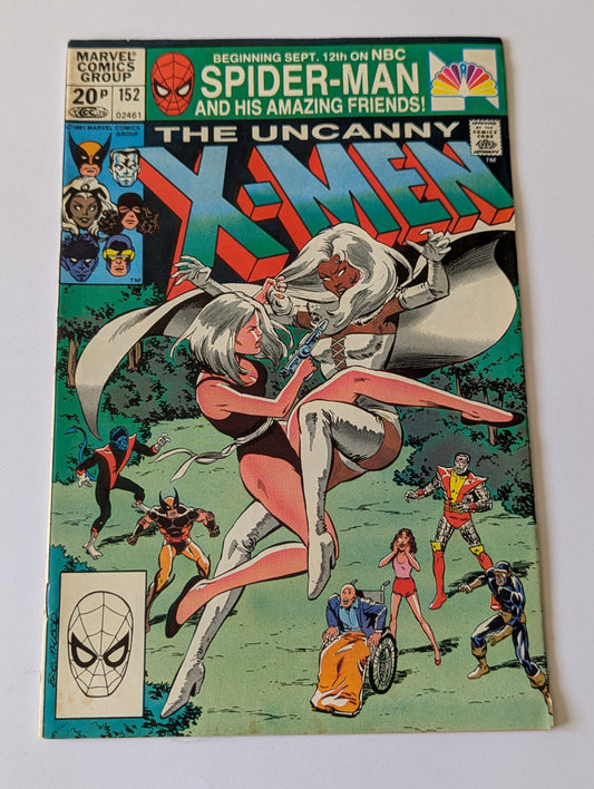 Uncanny X-Men #152 Marvel Comic Book