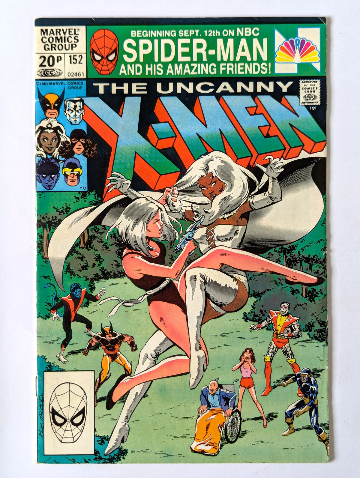 Uncanny X-Men #152 Marvel Comic Book