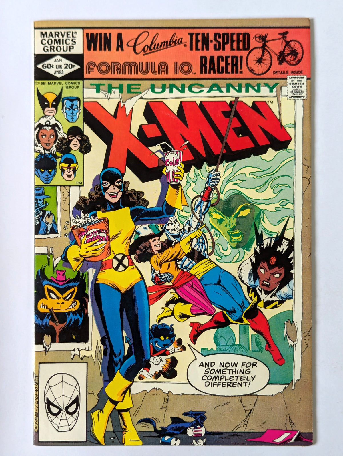 Uncanny X-Men #153 Marvel Comic Book