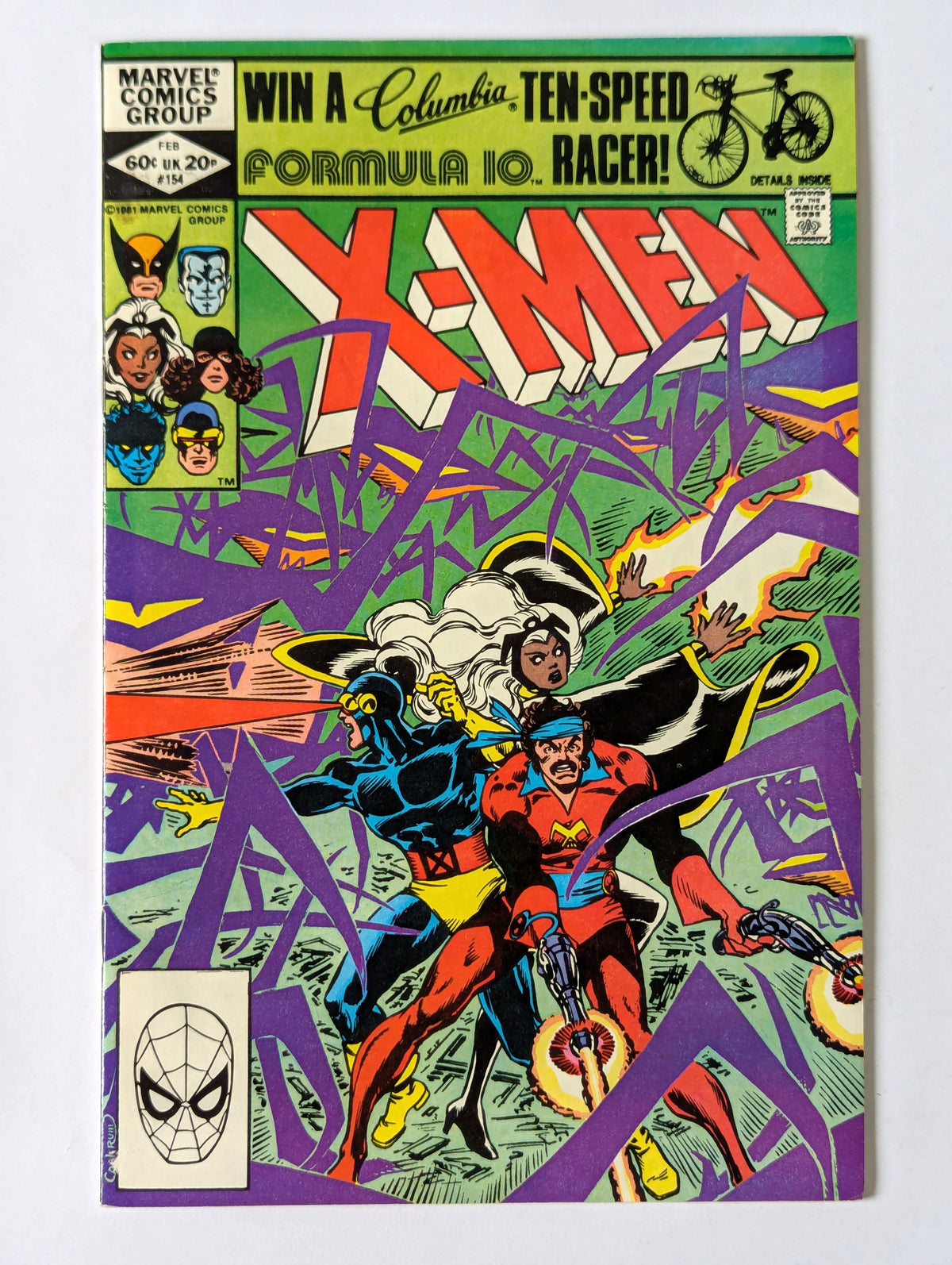 Uncanny X-Men #154 Marvel Comic Book