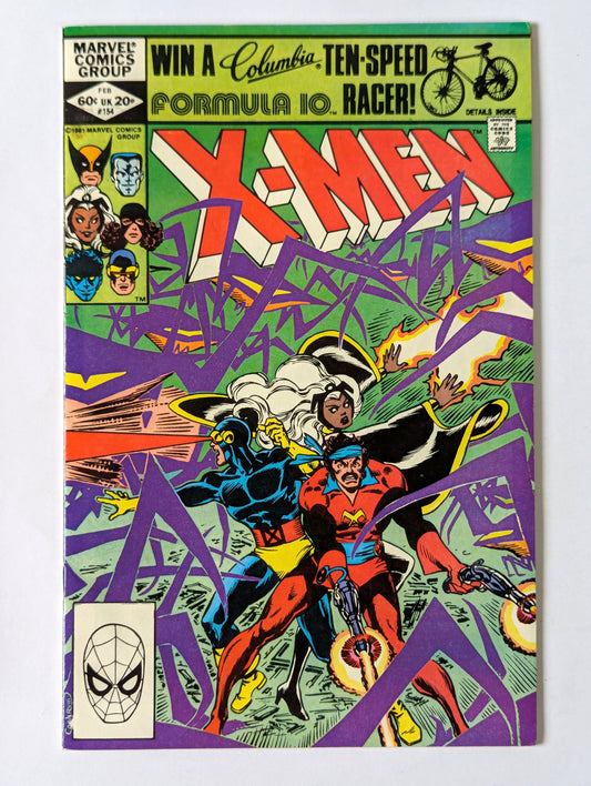 Uncanny X-Men #154 Marvel Comic Book