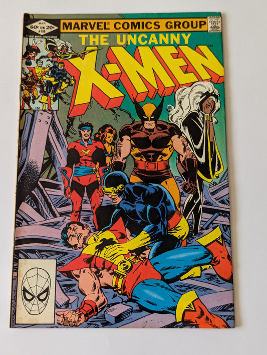 Uncanny X-Men #155 Marvel Comic Book