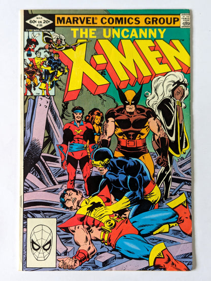 Uncanny X-Men #155 Marvel Comic Book