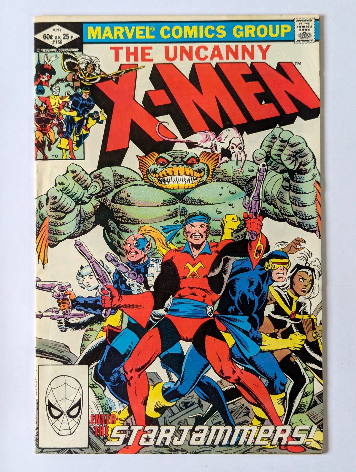 Uncanny X-Men #156 Marvel Comic Book