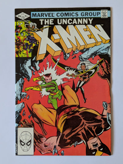 Uncanny X-Men #158 Marvel Comic Book