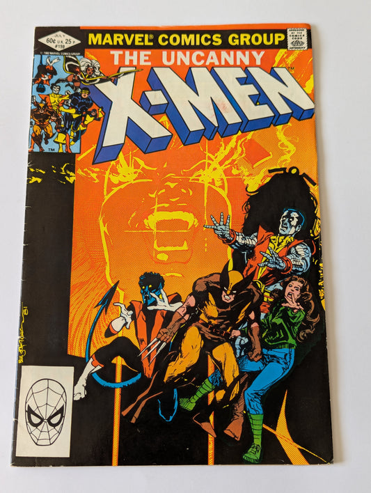 Uncanny X-Men #159 Marvel Comic Book