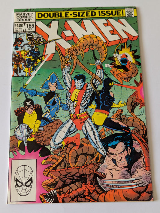 Uncanny X-Men #166 Marvel Comic Book