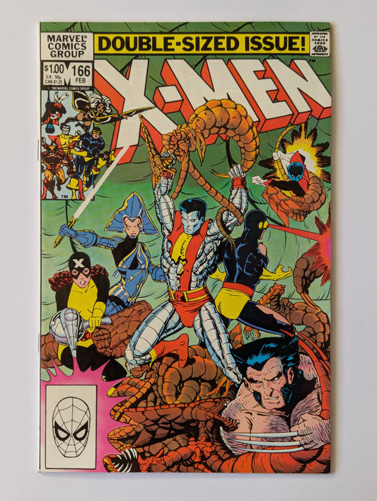 Uncanny X-Men #166 Marvel Comic Book