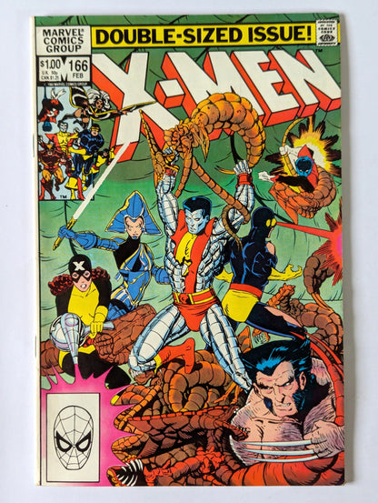 Uncanny X-Men #166 Marvel Comic Book