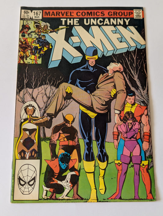 Uncanny X-Men #167 Marvel Comic Book