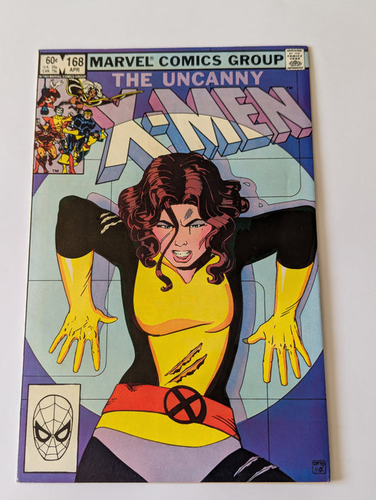 Uncanny X-Men #168 Marvel Comic Book