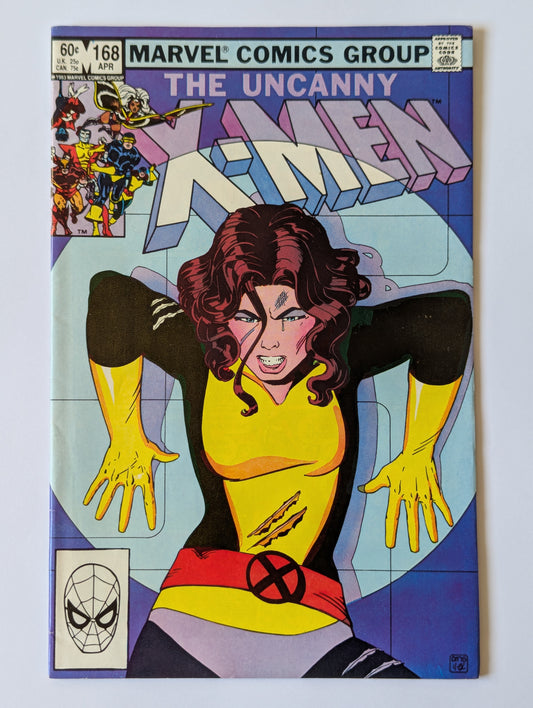 Uncanny X-Men #168 Marvel Comic Book