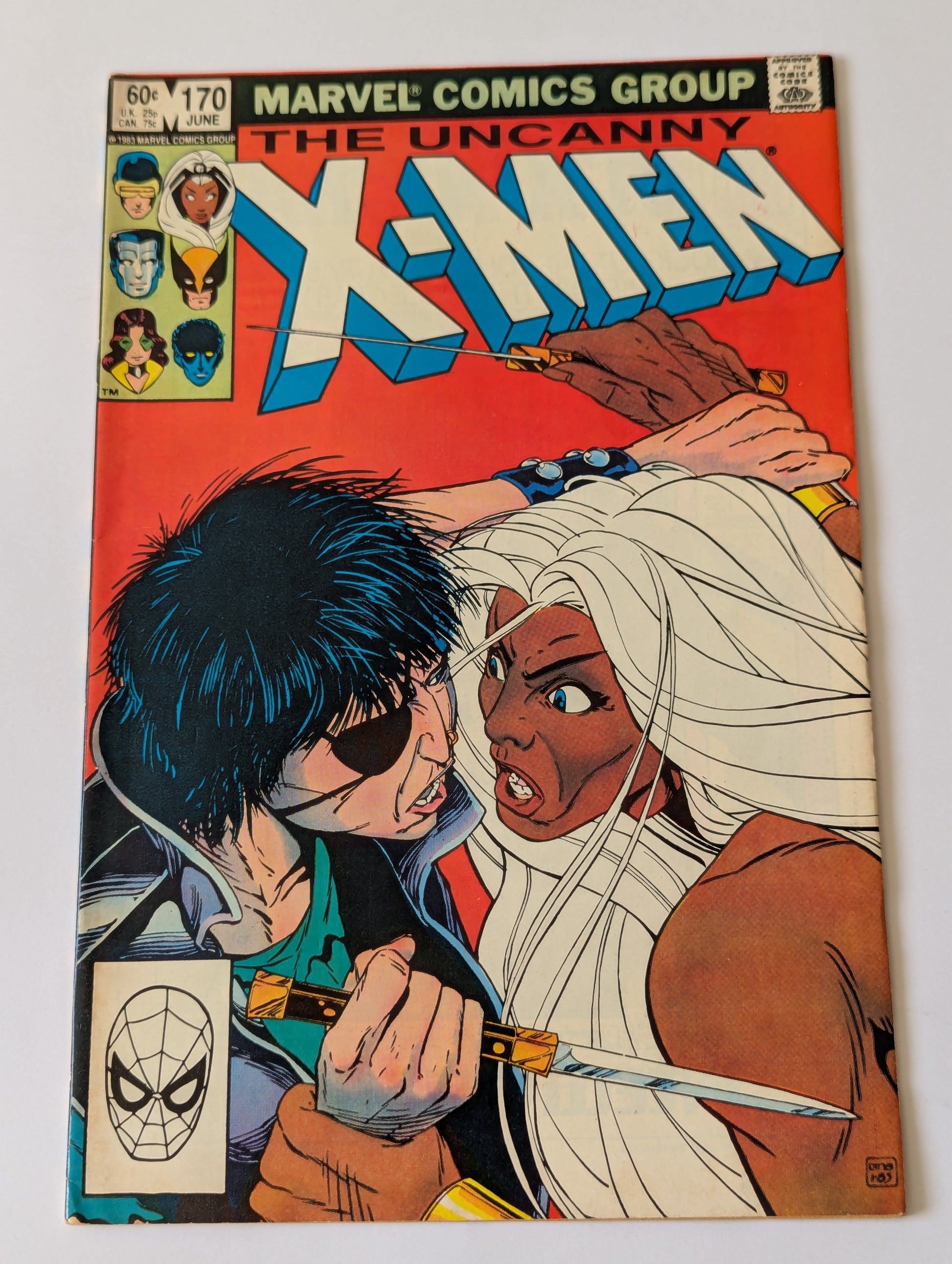 Uncanny X-Men #170 Marvel Comic Book