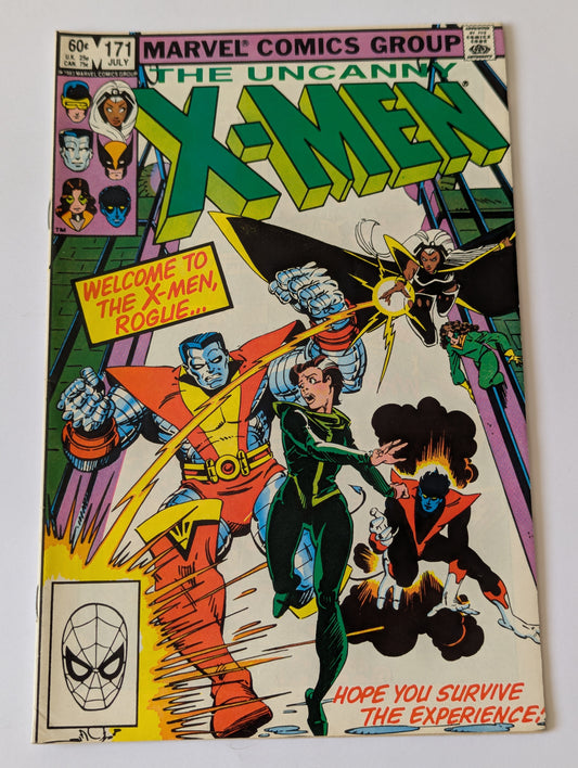 Uncanny X-Men #171 Marvel Comic Book