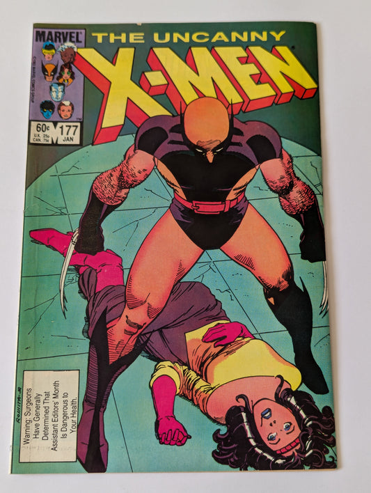Uncanny X-Men #177 Marvel Comic Book