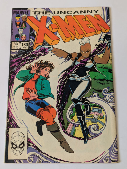Uncanny X-Men #180 Marvel Comic Book