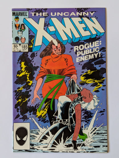 Uncanny X-Men #185 Marvel Comic Book